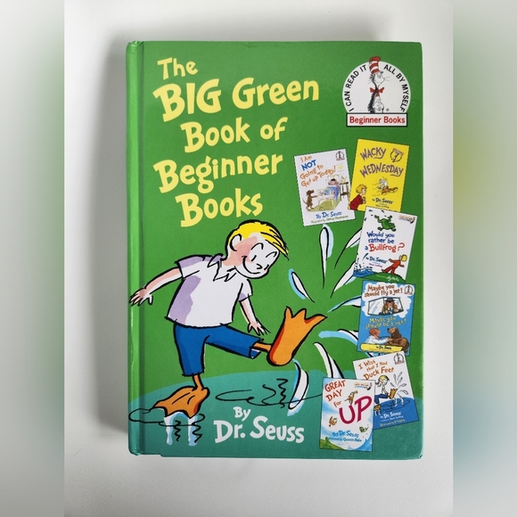The Big Green Book of Beginner Books by Dr. Seuss - Picture 1 of 6